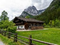 Nationalpark Gebäude vor dem Knittelhorn